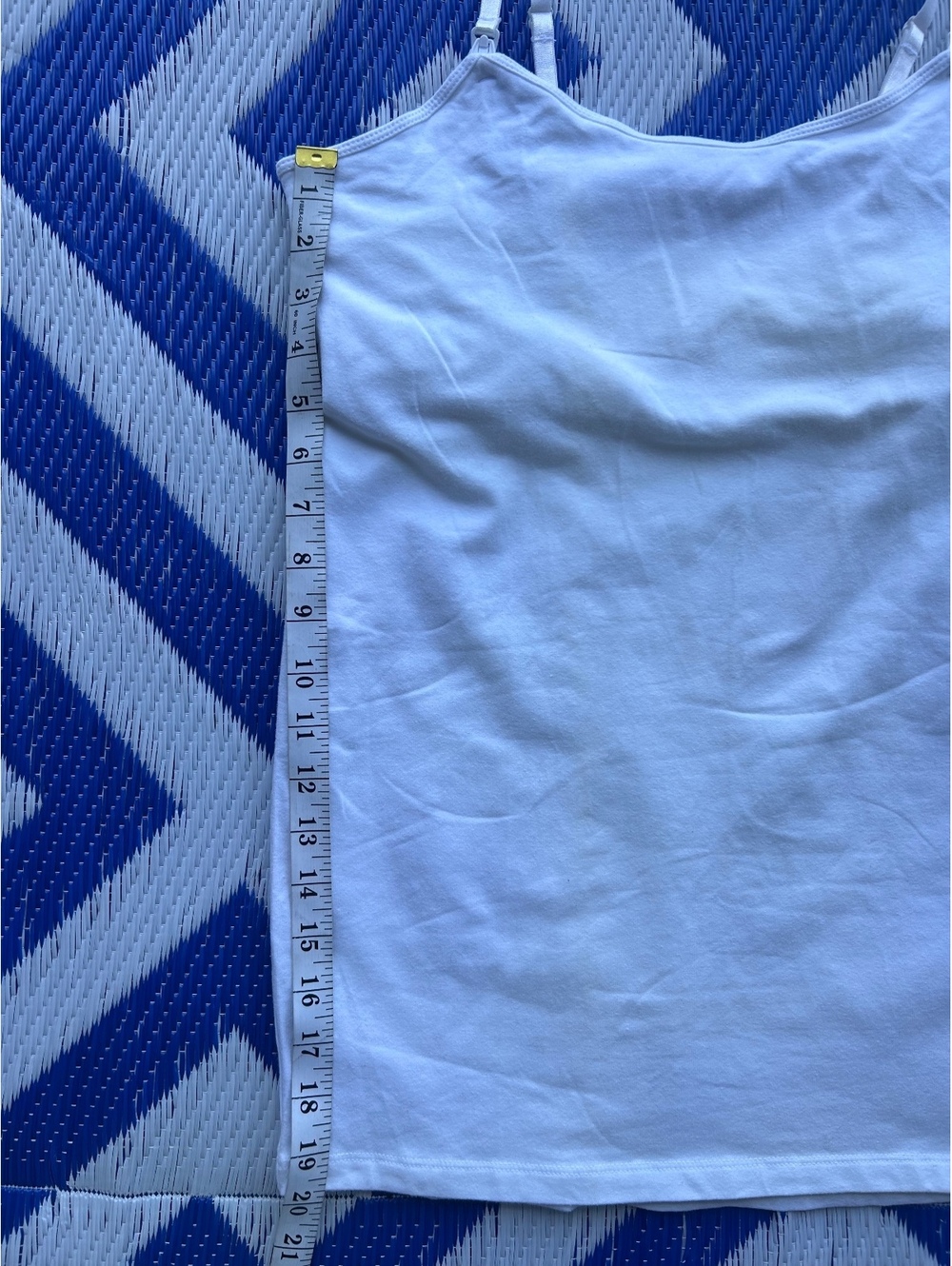 New! Motherhood Maternity Nursing Tank Top Size Medium White - Picture 11 of 15